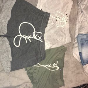 Aerie sweat shorts ***bundle of 3***